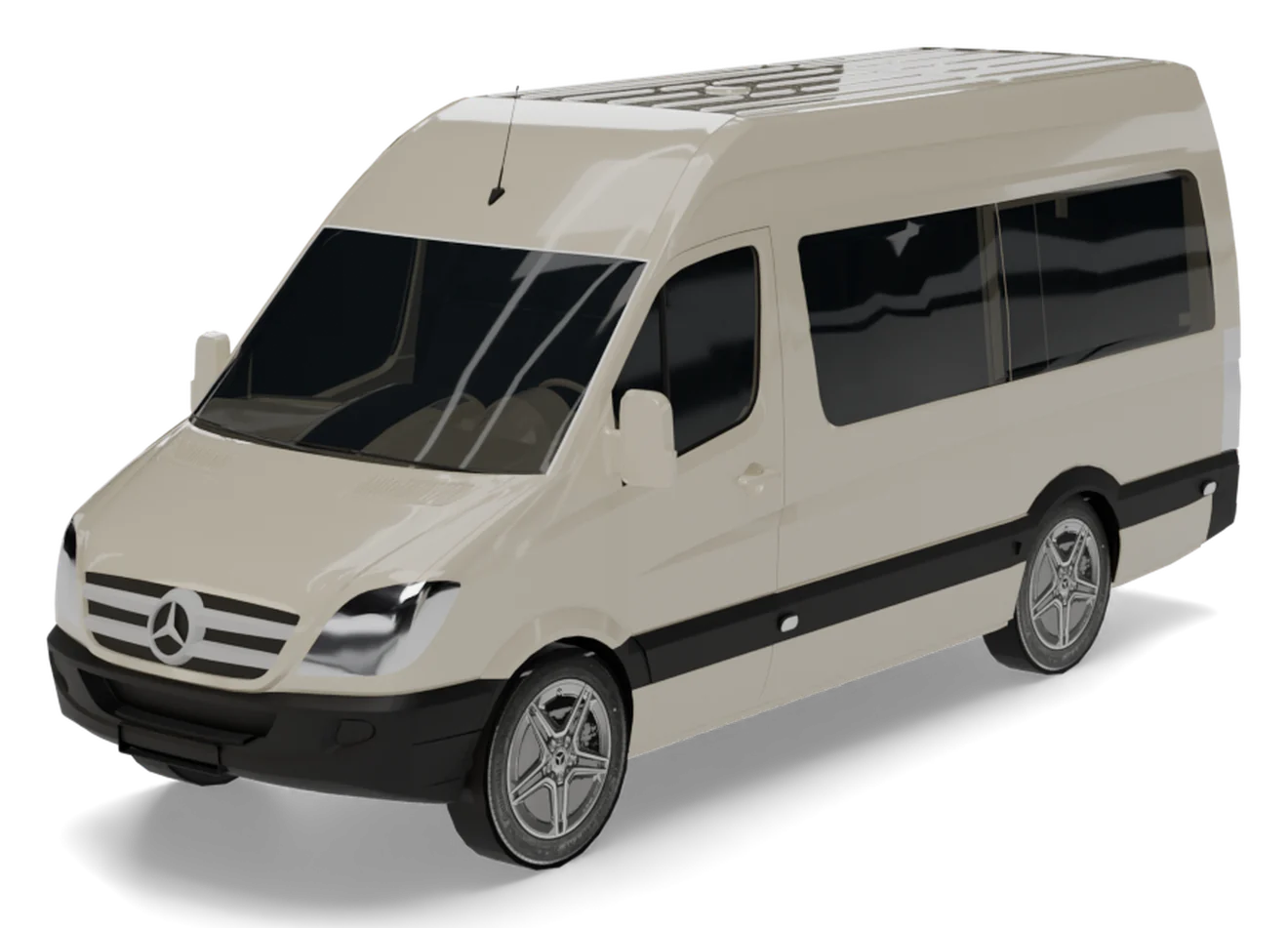 Mercedes-Benz Sprinter — на таких машинах возим по маршруту