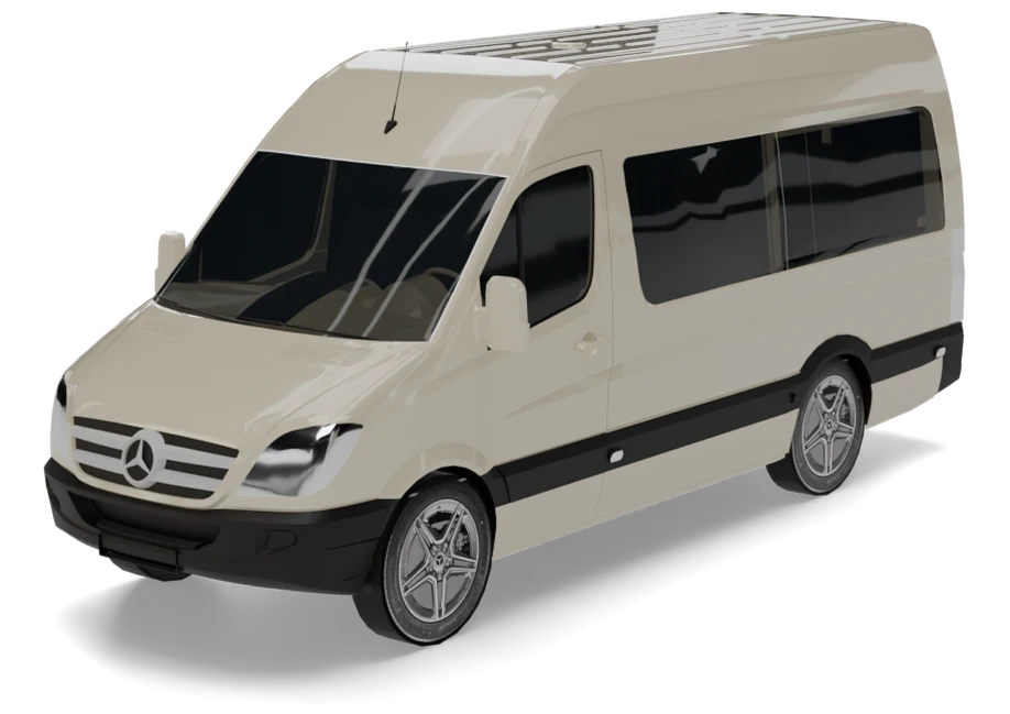 Mercedes-Benz Sprinter — бежевый